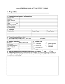 Project proposal form page 2 preview