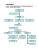 sample organizational chart template