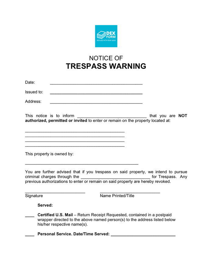 notice-of-trespass-warning-in-word-and-pdf-formats