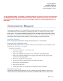 Enhancement request template page 1 preview