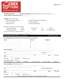 First time homebuyer intake form page 2 preview