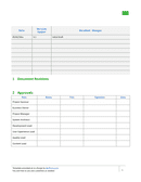 Business requirements document template page 2 preview