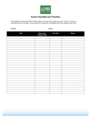 Sample checklist for event planning page 1 preview