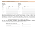 International Distributor Credit Application Form page 2 preview
