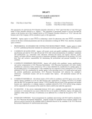 Contingent search agreement template page 1 preview