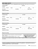 Generic application for employment page 2 preview