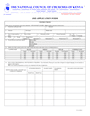 Church job application form in Word and Pdf formats