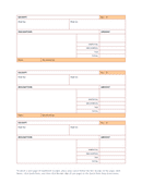 Hotel receipt template <a href=