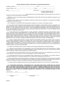 Volunteer agreement & release, hold harmless, and indemnification agreement page 1 preview