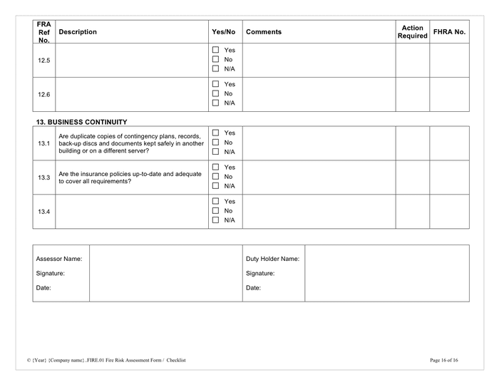 fire-risk-assessment-checklist-in-word-and-pdf-formats-page-16-of-16