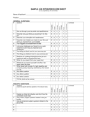 Interview Score Sheet - download free documents for PDF, Word and Excel