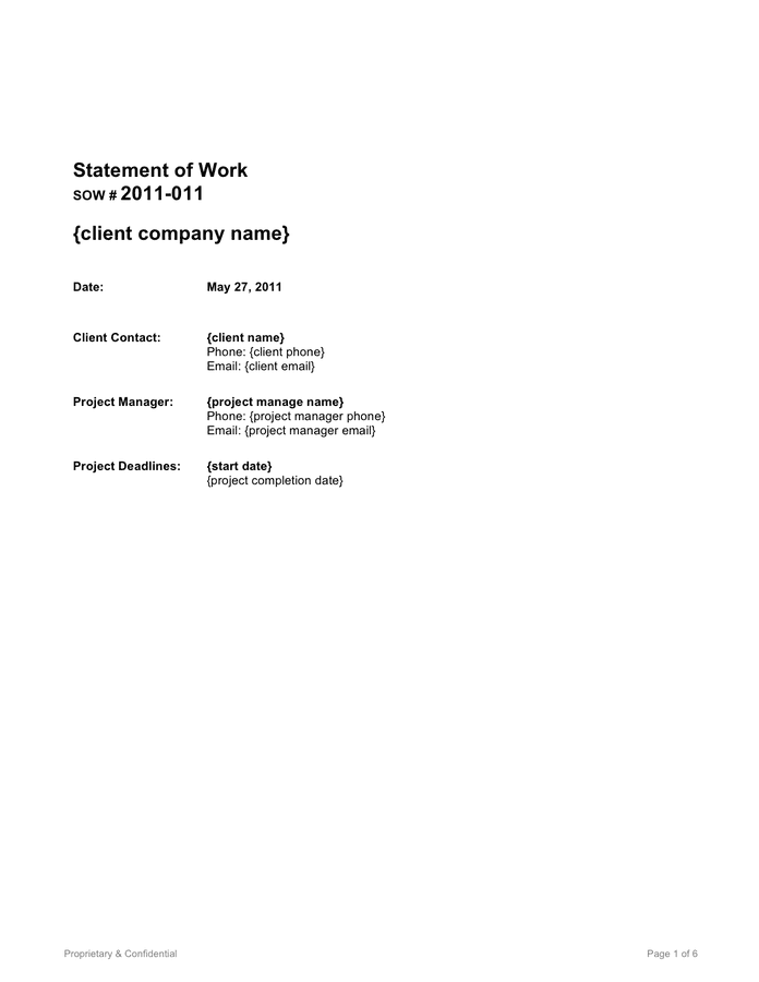 Sample website scoping document in Word and Pdf formats