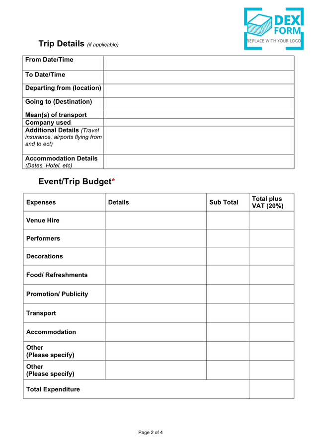 club-event-plan-form-in-word-and-pdf-formats-page-2-of-4