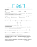 Limousine company employment application page 1 preview