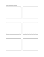 Comic strip planner template page 1