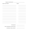 Petty cash replenishment request form page 2 preview