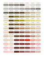 Pms color chart in Word and Pdf formats - page 6 of 11