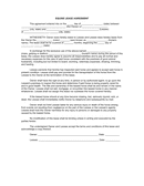 Horse lease agreement page 1 preview