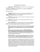 residential lease agreement (Illinois) page 1 preview