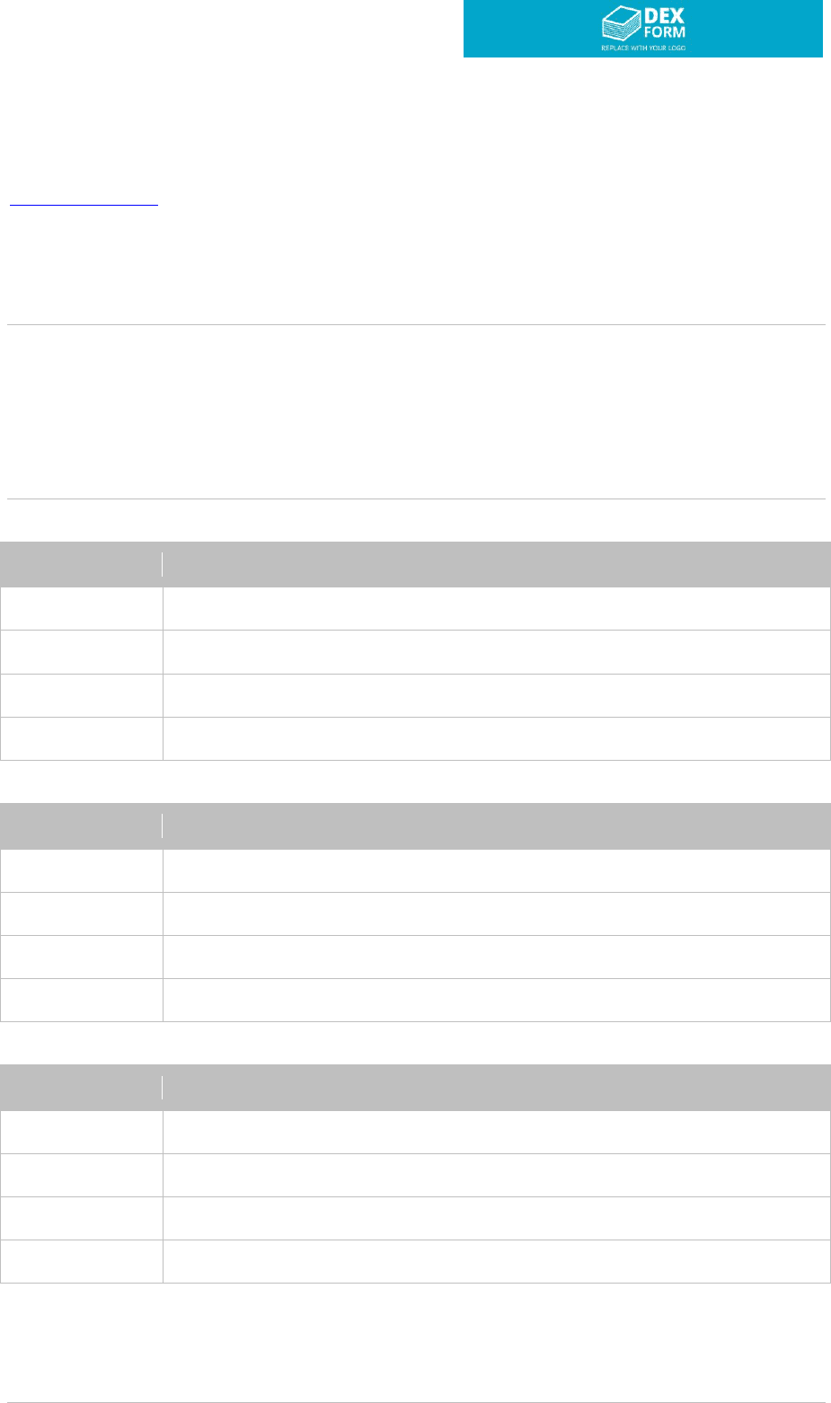 Business plan template in Word and Pdf formats - page 8 of 30