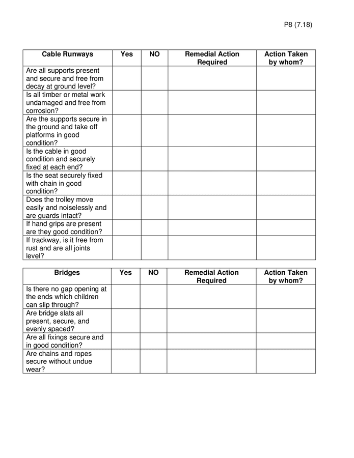 checklist-for-children-s-outdoor-play-areas-equipment-in-word-and-pdf