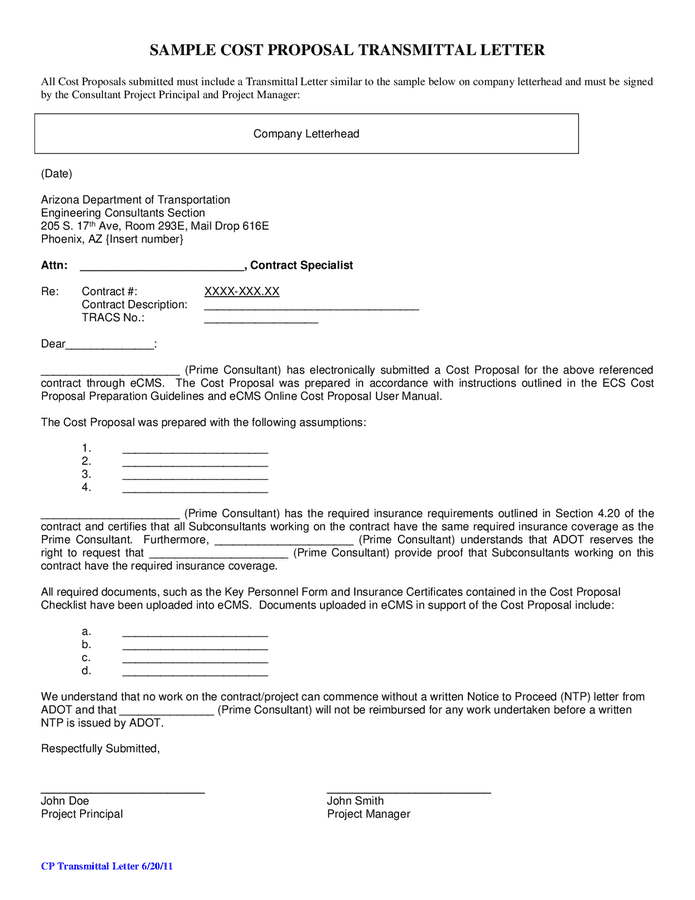 Sample Proposal Letter - download free documents for PDF, Word and Excel