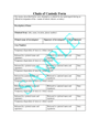Chain of custody form in Word and Pdf formats