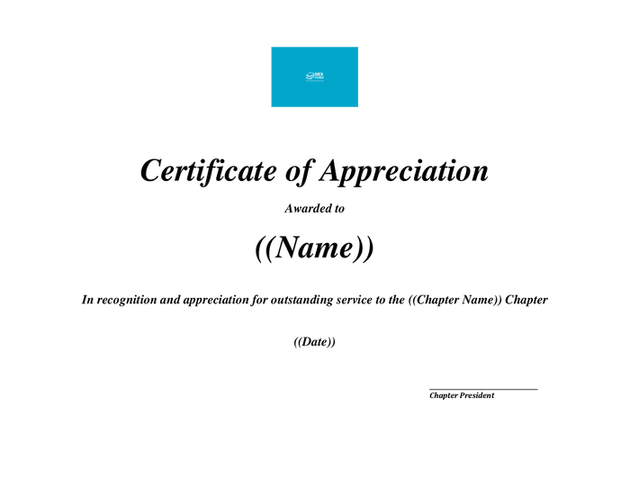 Certificate of Appreciation Template download free documents for PDF Certificate of Appreciation Template download free documents for PDF