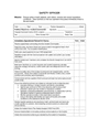 Safety officer form in Word and Pdf formats - page 3 of 3