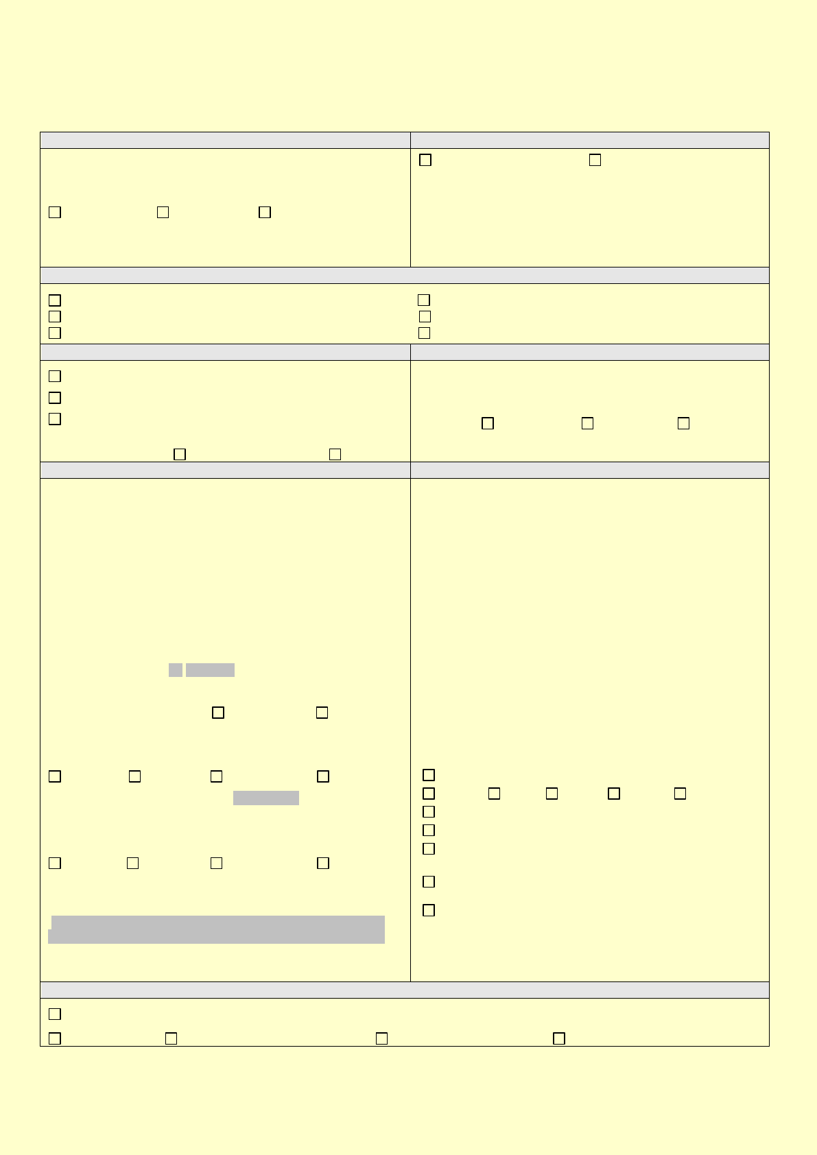 Notification of sue form A (Europe) in Word and Pdf formats