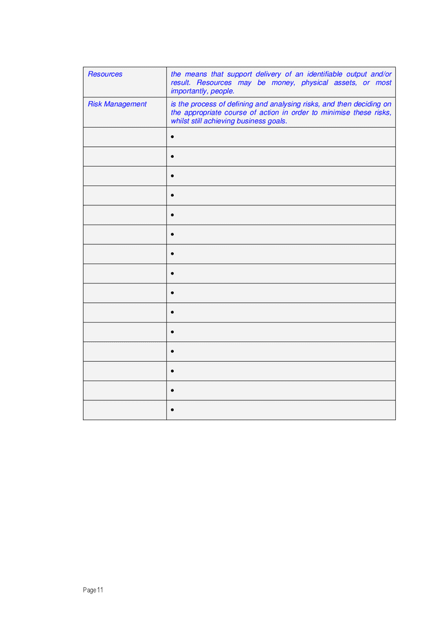 Business Continuity Plan Template Australia In Word And Pdf Formats