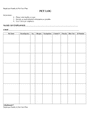 Employee family & pet care plan template in Word and Pdf formats - page ...