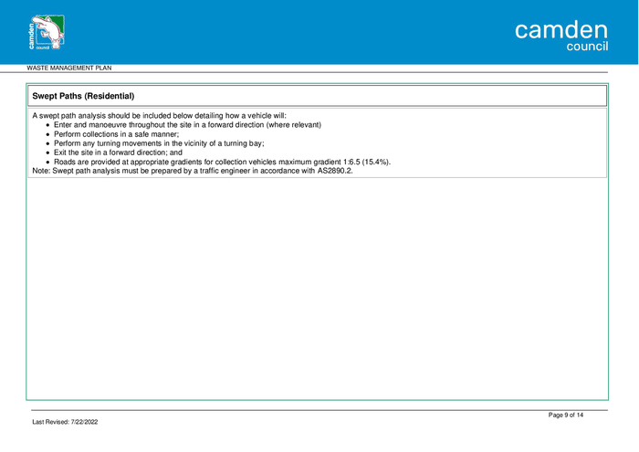 Waste Management Plan Sample In Word And Pdf Formats Page Of