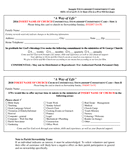 Stewardship commitment card sample page 1 preview