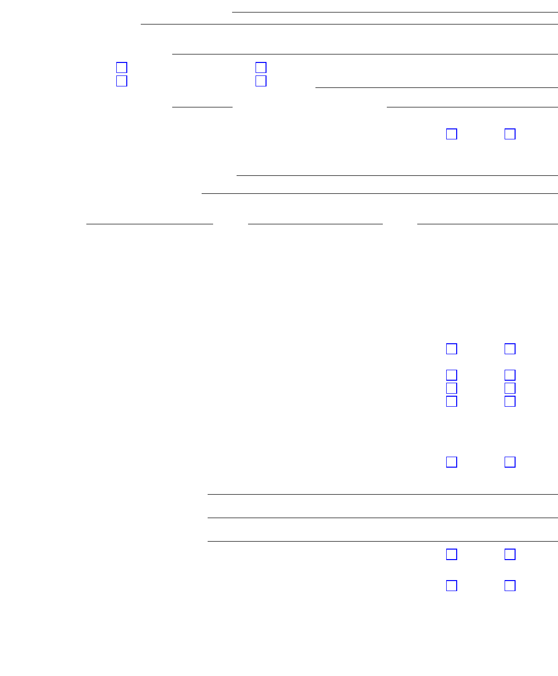 Application for real property tax exemption and remission (Ohio) in