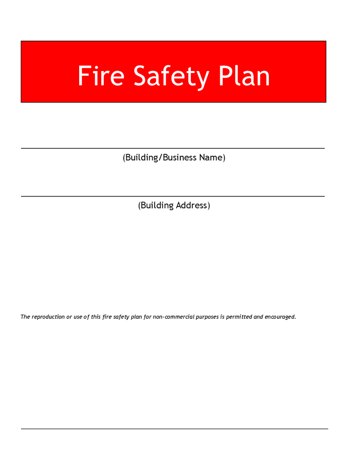 fire-safety-plan-template-in-word-and-pdf-formats