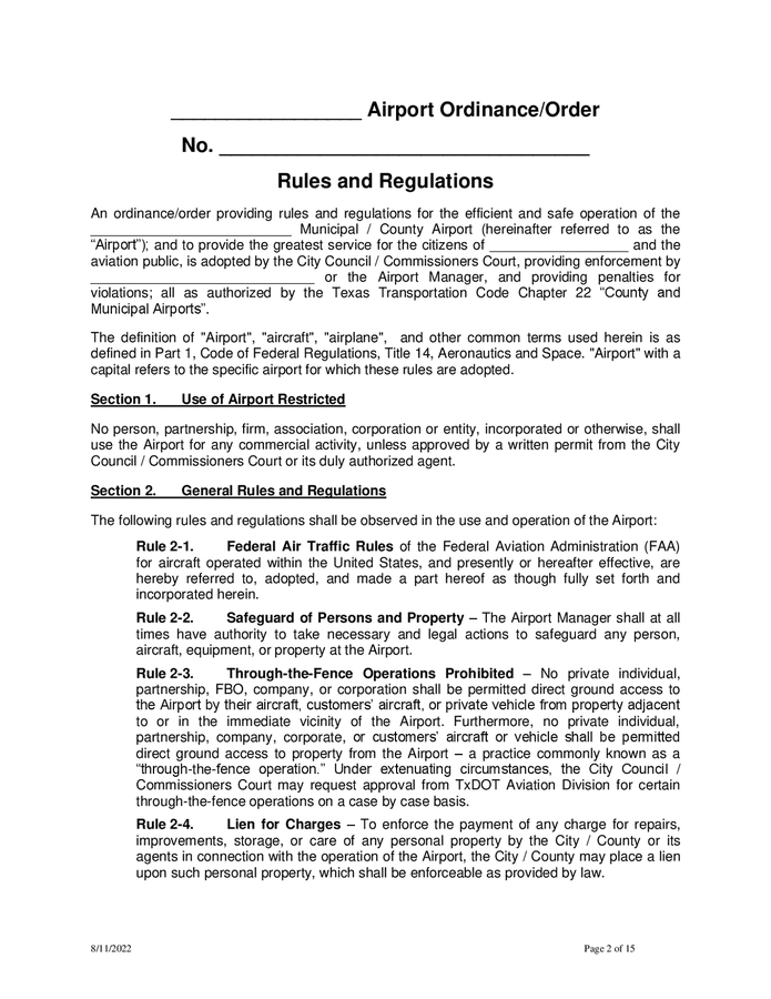 model-airport-rules-and-regulations-in-word-and-pdf-formats-page-2-of-15