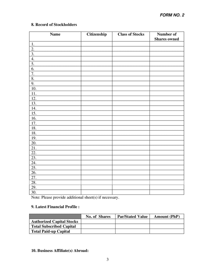 Company Profile Template In Word And Pdf Formats - Page 3 Of 4