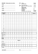 Score Sheet - download free documents for PDF, Word and Excel