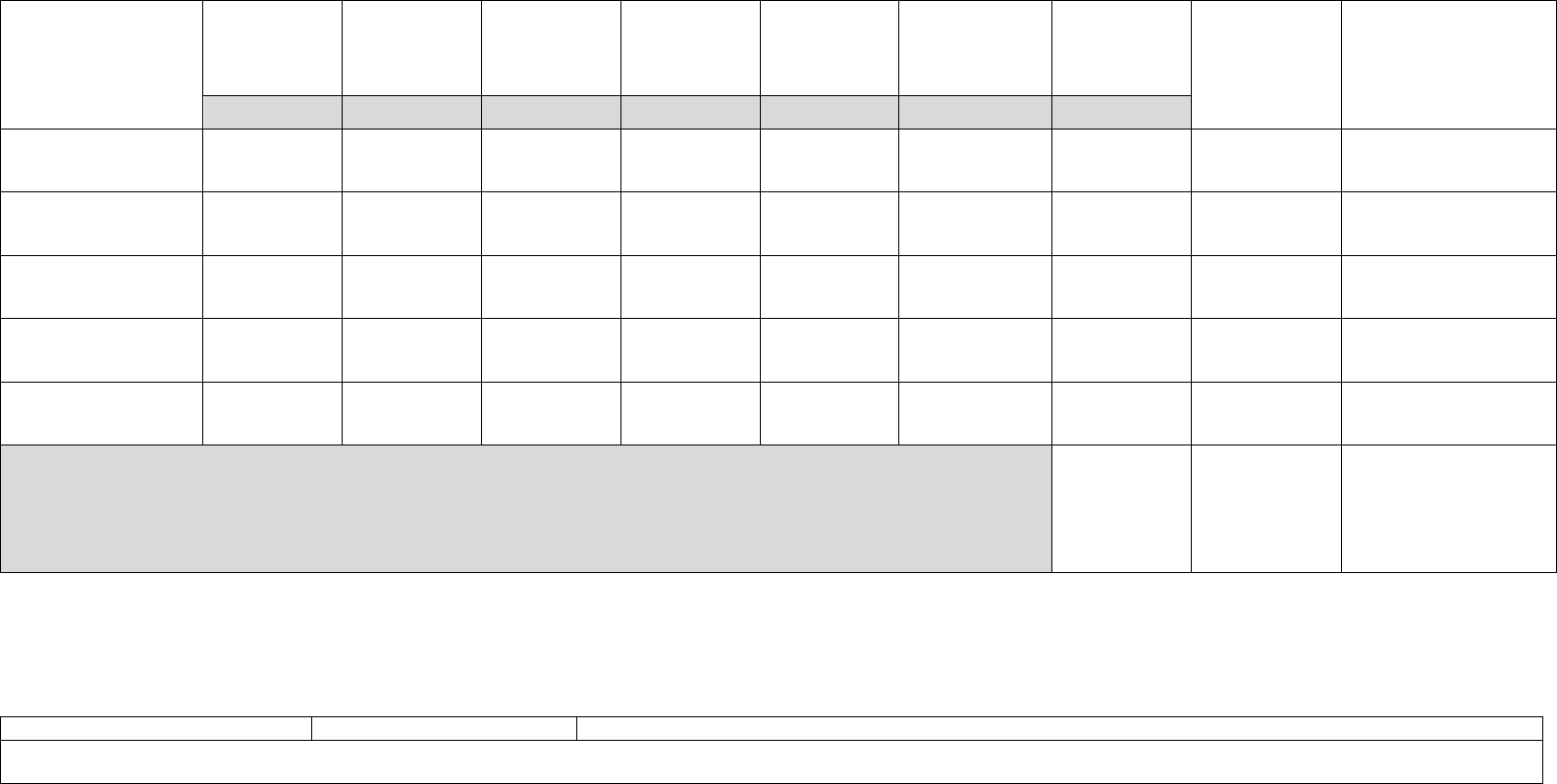 Timesheet template in Word and Pdf formats