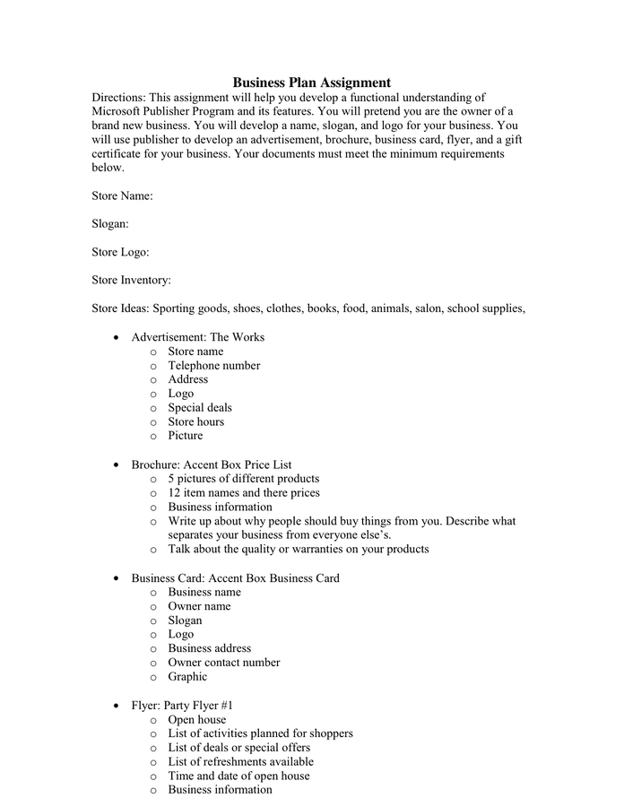 Business Plan Sample Download Free Documents For PDF Word And Excel