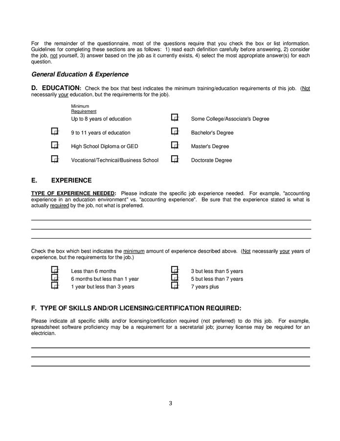 job-analysis-questionnaire-template-in-word-and-pdf-formats-page-3-of-9