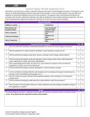 Lockout / tagout periodic inspection form page 1 preview