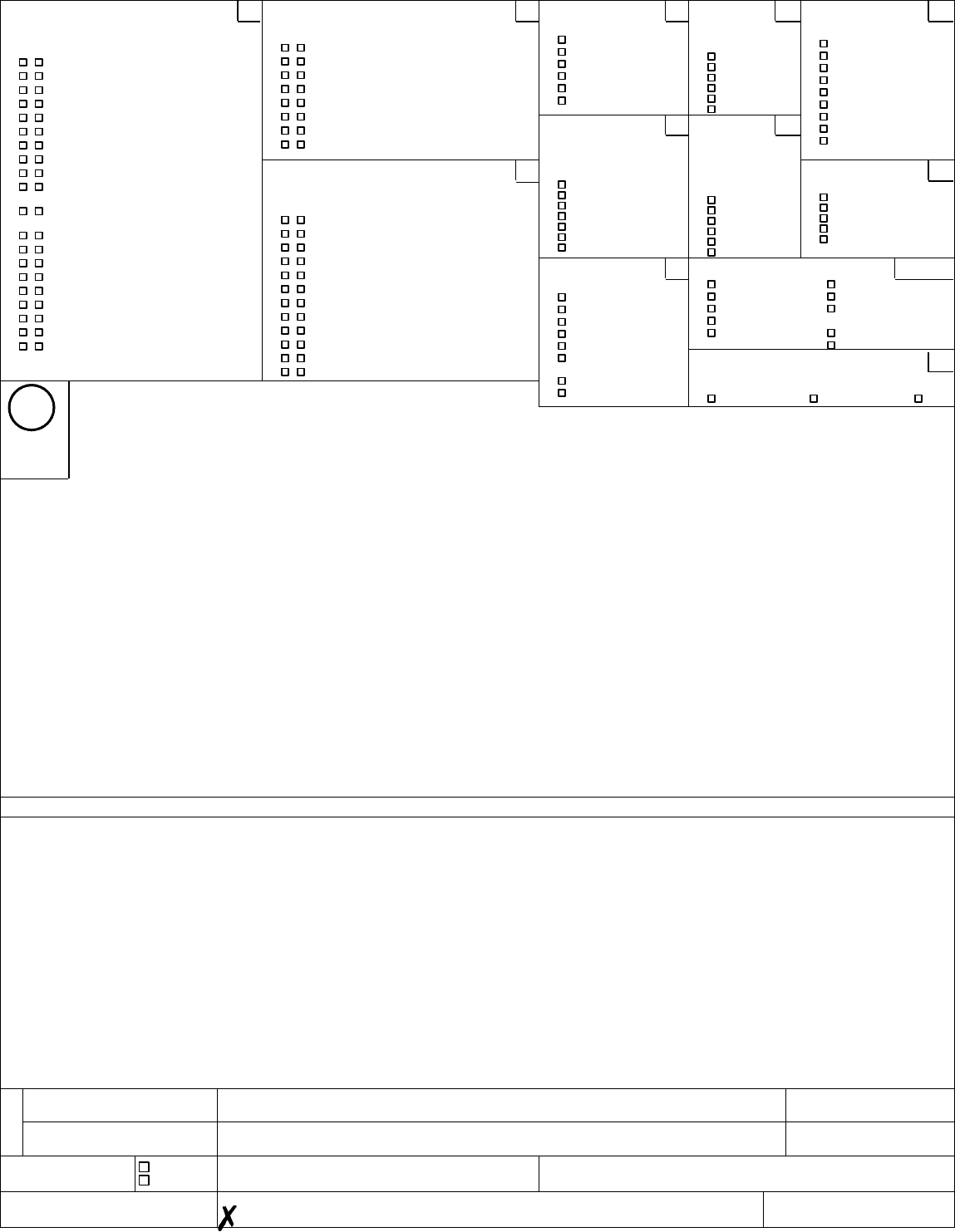 Driver's motor vehicle accident report (Nebraska) in Word and Pdf