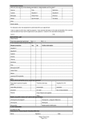 Patient form for travel vaccinations page 2 preview