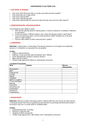 Contingency plan template in Word and Pdf formats
