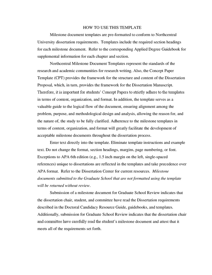 Applied degree concept paper template in Word and Pdf formats page 2 of 17