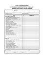 HVAC verification/start-up checklist: unitary heat pump - water source ...