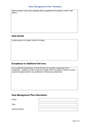 Data management plan template in Word and Pdf formats