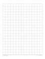 1/2" graph paper in Word and Pdf formats